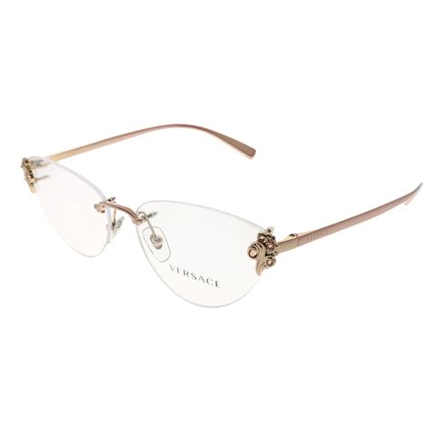 Versace rimless glasses